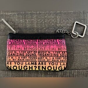 Vintage L.A.M.B Are You Lamb Enough Key Pouch Y2K Coin Purse EUC Rare